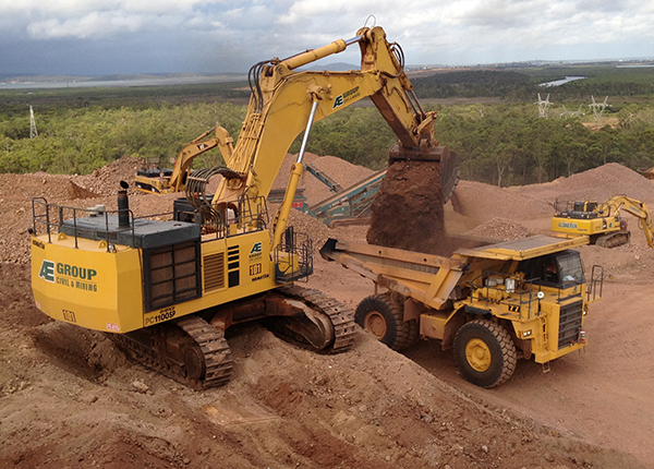 Rail Receival bulk earthworks