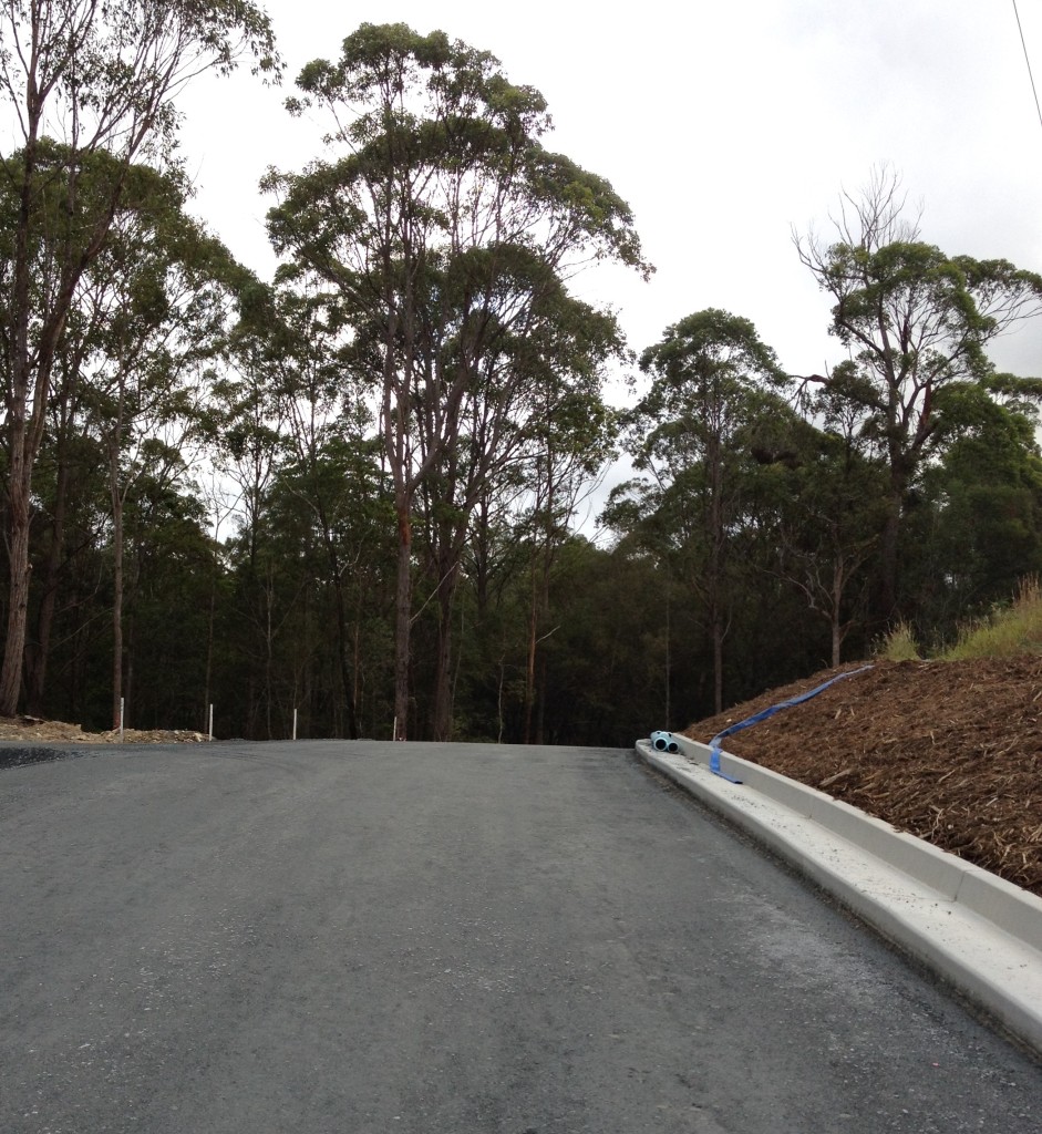 Bonogin QLD Residential Subdivision - Kerb & Gutter Construction