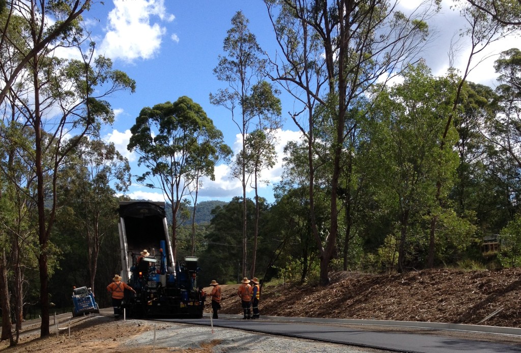 Bonogin QLD Residential Subdivision - Roadworks & Pavements Installation