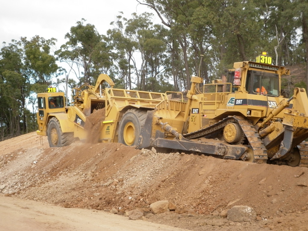 Main Road Construction Monto Mt Perry - Bulk Earthworks