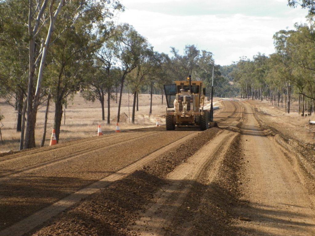 Main Road Construction Monto Mt Perry - Pavement Preparation