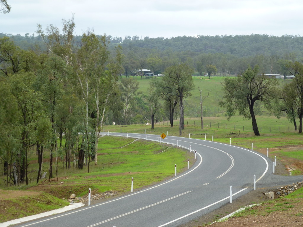 Main Road Construction Monto Mt Perry - Construction of New Pavements