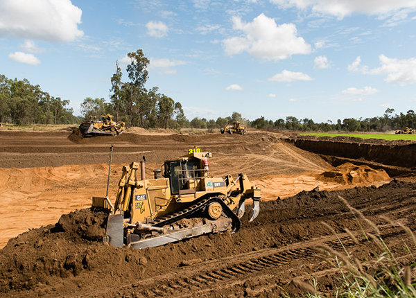 Middlemount Coal Mine - Rehabilitation Dozer Works
