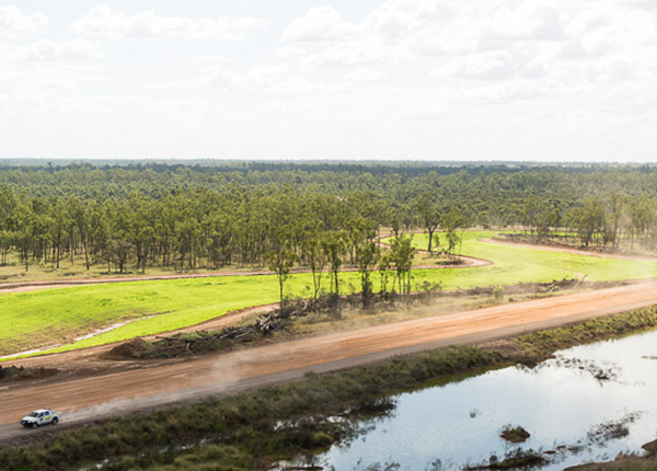 Middlemount Coal Mine - Construction of Gully Diversion Works