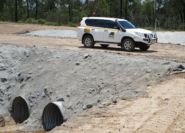 Oaky Creek Coal - Rock Lined Diversion Channels