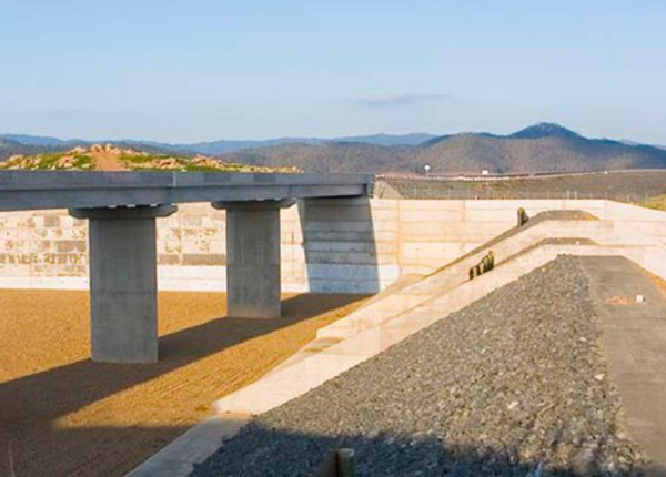 Wivenhoe Spillway Upgrade Project - Detailed Drainage Dam Wall
